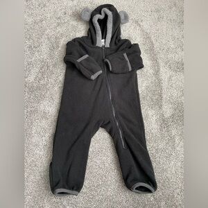 Sherpa Hooded BodySuit w/ Bear Ears 🐻